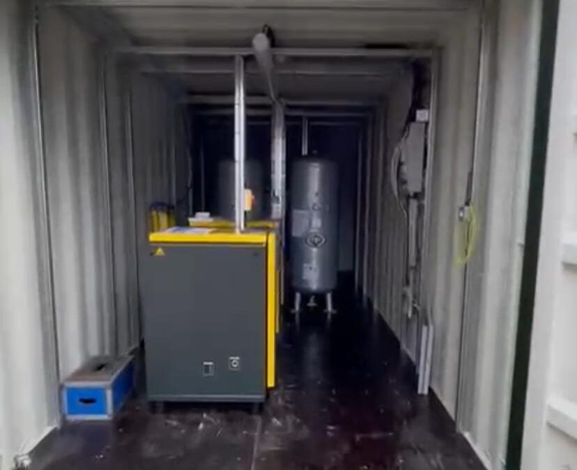 Critical Electrical Infrastructure for Mobile Medical Gas Plant Room